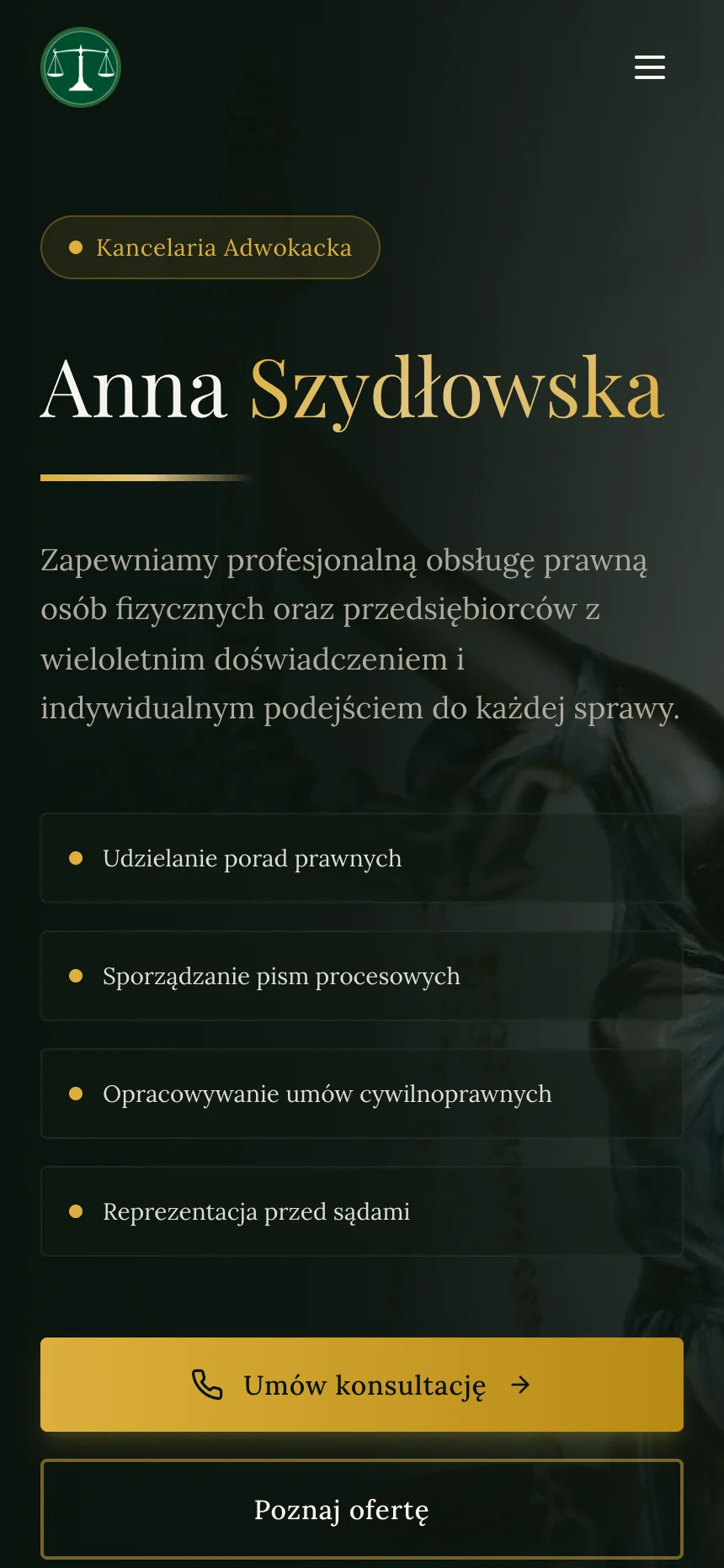Anna Szydłowska — mobile