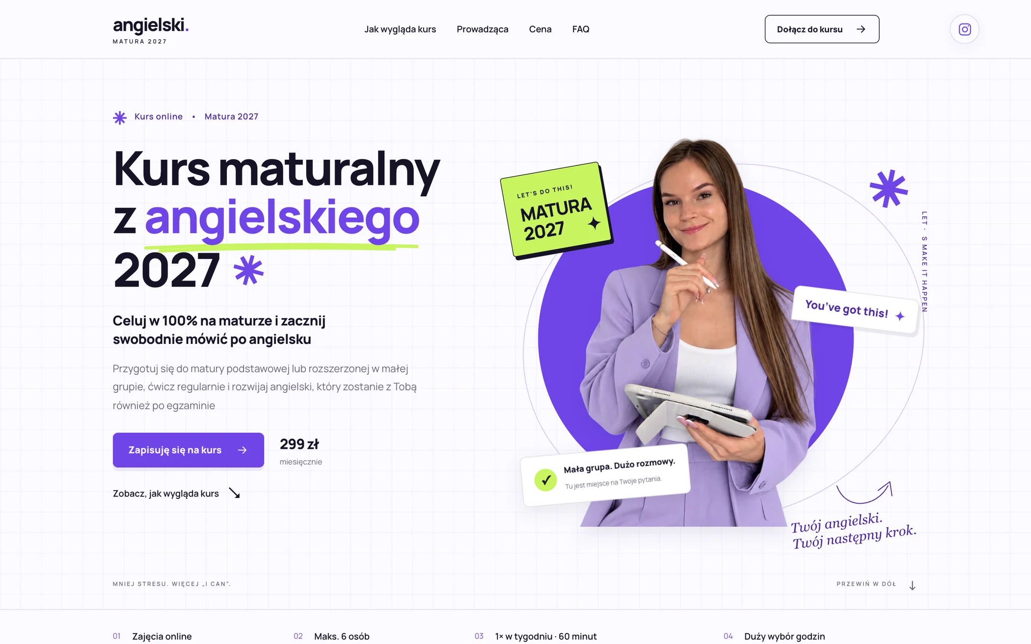 Platforma kursu maturalnego Matura 2027